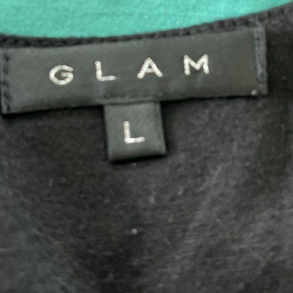 Glam Black & White Stripe Dress From LF - Picture 4 of 4